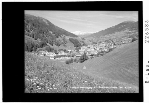 Matrei am Brenner gegen Innsbrucker Nordkette / Tirol