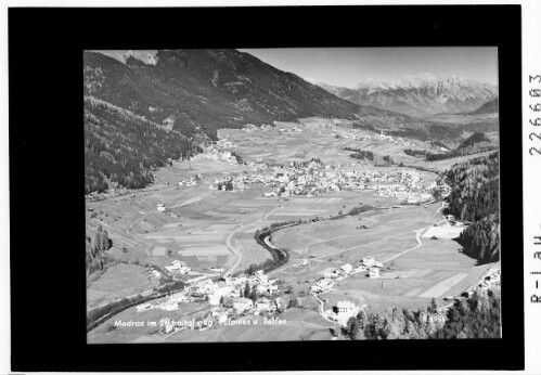 Medraz im Stubaital gegen Fulpmes und Telfes