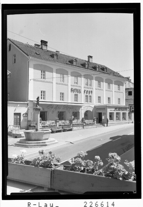 [Hotel Post in Steinach am Brenner / Tirol]