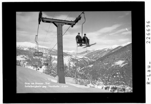 Gries am Brenner / Tirol / Sattelbergbahn gegen Nordkette