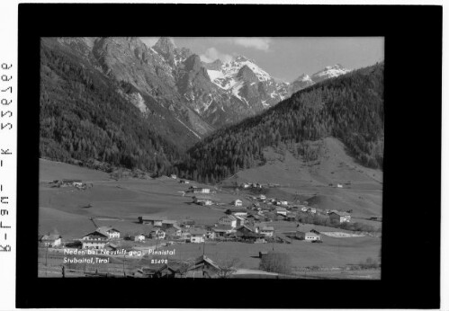 Neder bei Neustift gegen Pinnistal / Stubaital / Tirol