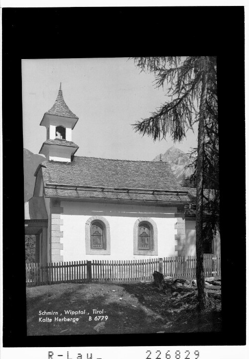 Schmirn / Wipptal / Tirol / Kalte Herberge