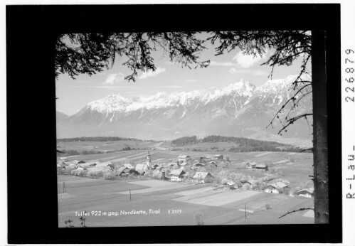 Tulfes 922 m gegen Nordkette / Tirol