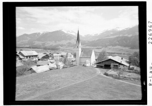 [Terfens im Unterinntal gegen Kellerjoch und Gilfert / Tirol]