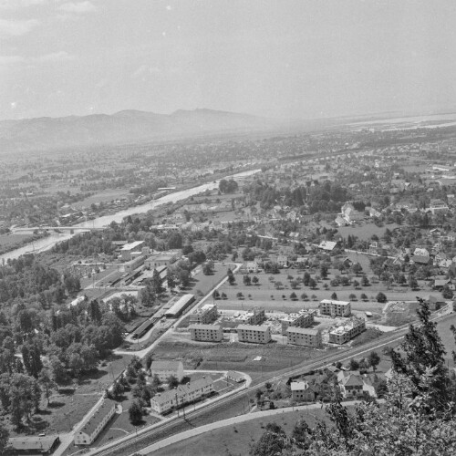 Vorarlberger Kraftwerke, alte Luftaufnahme