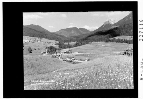 Achenkirch - Mayeranger gegen Guffert 2196 m