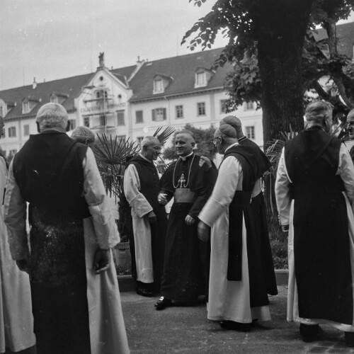 Apostolischer Nuntius Opilio Rossi in Vorarlberg, Besuch des Klosters Mehrerau