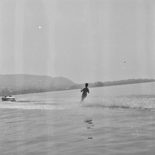 Bodensee, Wasserskifahrer