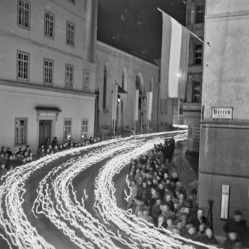 Feldkirch, Bischofsweihe von Prälat Dr. Bruno Wechner und Abschied von Bischof Franz Tschann