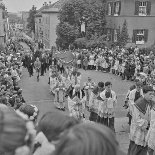 Fronleichnamsprozession zur Herz-Jesu-Kirche in Bregenz