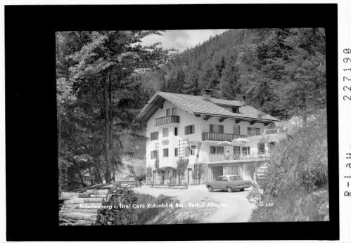 Brandenberg in Tirol / Cafe Rofanblick