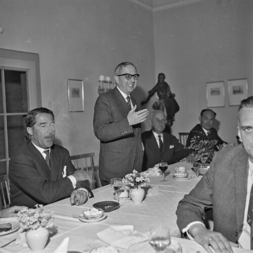 Hotelfachschule Schloß Hofen, Abschlussprüfung für Köche und Servicepersonal 1961