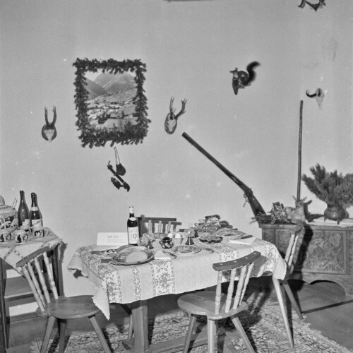 Hotelfachschule Schloß Hofen, Kochausstellung 1960