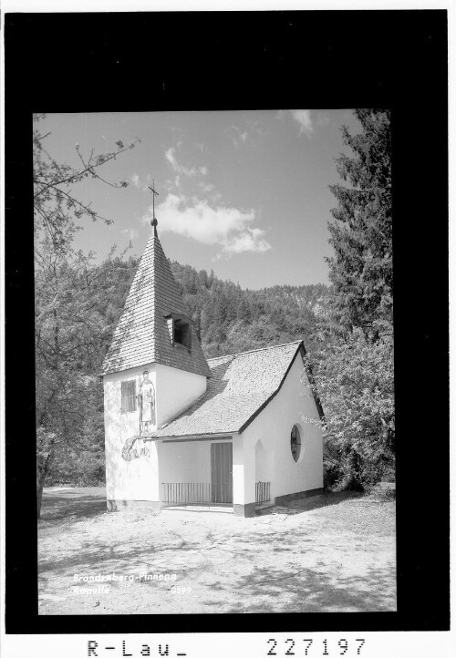 Brandenberg - Pinnegg / Kapelle : [Pinegg in Tirol]