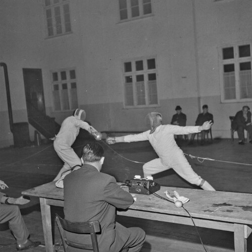 Landesmeisterschaft im Mannschaftsfechten 1960