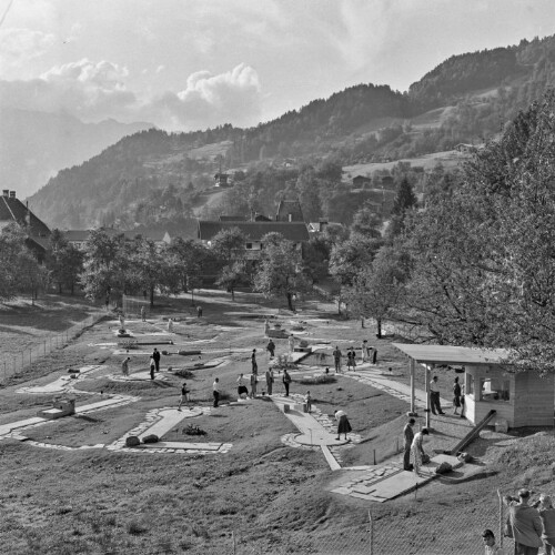 Schruns, internationaler Minigolfplatz