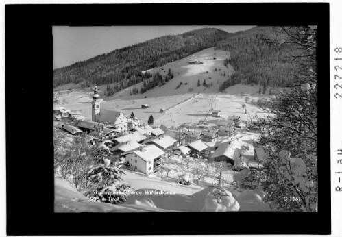 Skiparadies Oberau - Wildschönau 936 m / Tirol