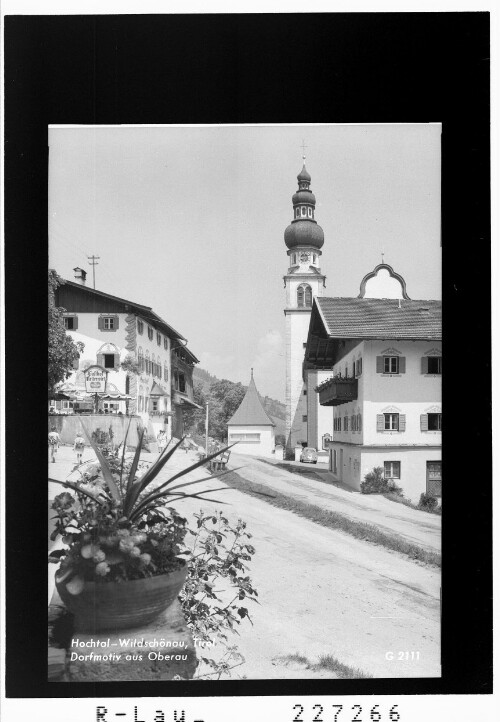 Hochtal - Wildschönau / Tirol / Dorfmotiv aus Oberau