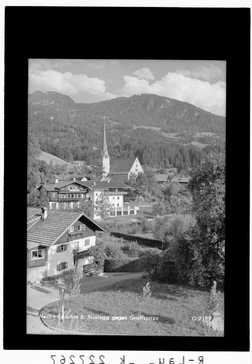 Heilbad Mehrn bei Brixlegg gegen Gratlspitze