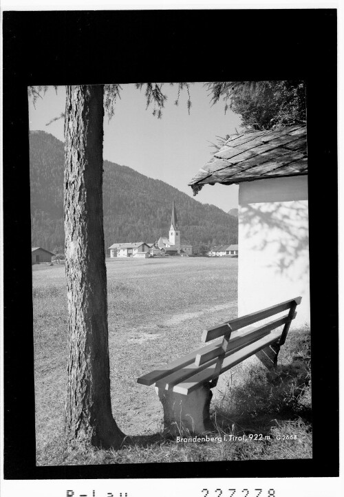 Brandenberg in Tirol 922 m