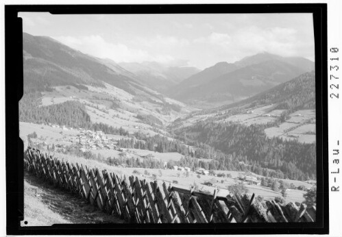 [Alpbach in Tirol gegen Inneralpbach und Grossen Beil]