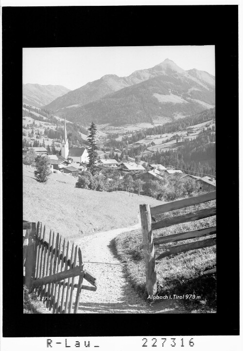 Alpbach in Tirol 973 m