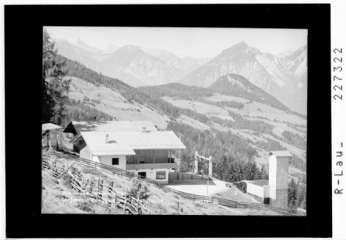 Wiedersbergerhornbahn Bergstation Kriegalpe gegen Rofangruppe : [Wiedersbergerhornbahn / Mittalstation Kriegalm gegen Karwendelgebirge und Rofangruppe mit Ebnerspitze / Tirol]