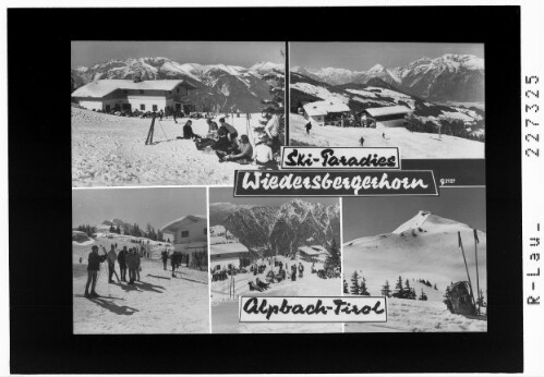 Skiparadies Wiedersberghorn / Alpbach - Tirol