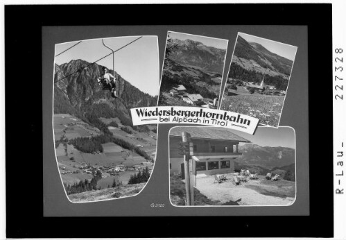 Wiedersbergerhornbahn bei Alpbach in Tirol