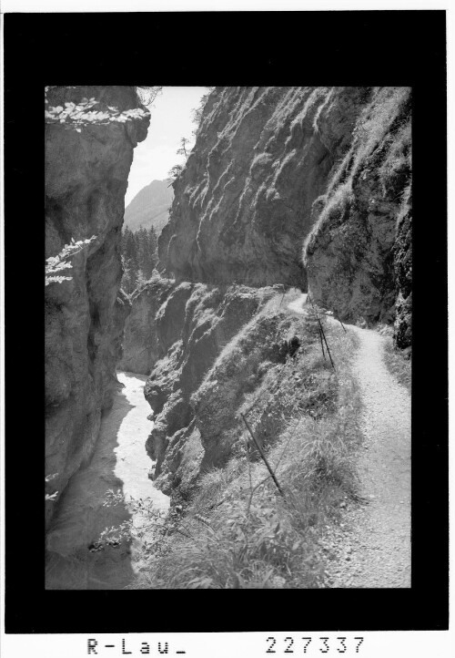 Brandenberg - Kramsach in Tirol / Tiefenbachklamm mit Triftsteig