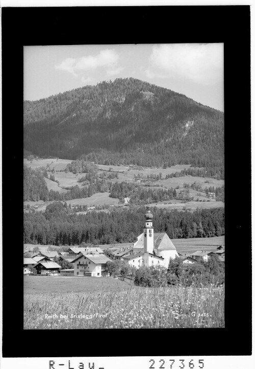 Reith bei Brixlegg / Tirol : [Reith im Alpbachtal gegen Hauser Joch]