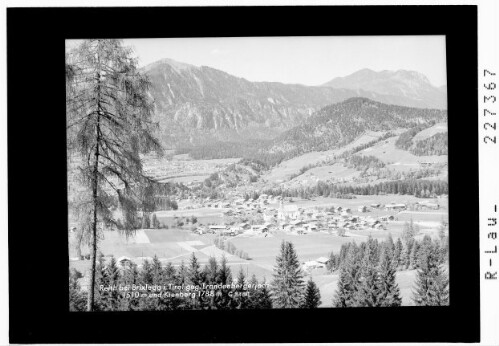 Reith bei Brixlegg in Tirol gegen Brandenbergerjoch 1510 m und Kienberg 1788 m : [Reith im Alpbachtal gegen Voldöppberg und Kienberg]