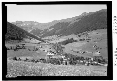 [Inneralpbach gegen Sagtalerspitzen und Wiedersberger Horn / Tirol]