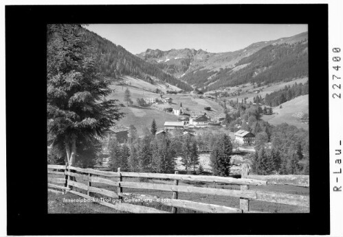 Inneralpbach in Tirol gegen Galtenberg : [Inneralpbach gegen Sagtalerspitzen]