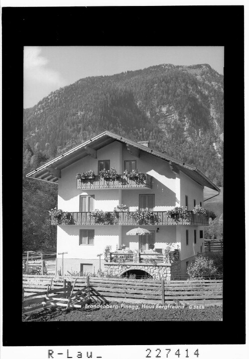 Brandenberg - Pinegg / Haus Bergfreund