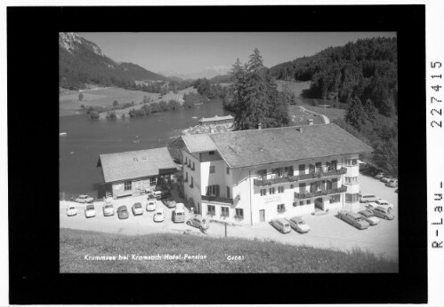 Krummsee bei Kramsach / Hotel - Pension : [Gasthof Krummsee am Krummsee]