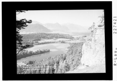 Reintaler See und Krumsee mit Rattenberg - Brixlegg und Karmsach mit Inntal : [Reintalersee und Krummsee bei Kramsach im Unterinntal gegen Reither Kogel und Kellerjoch / Tirol]