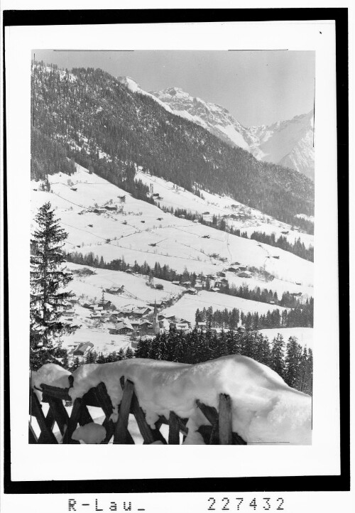 [Alpbach in Tirol gegen Haidachstellwand]