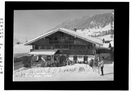 Alpbach in Tirol 1000 m / Gasthof Jakober