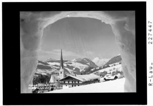 Alpbach in Tirol 1000 m gegen Galtenberg