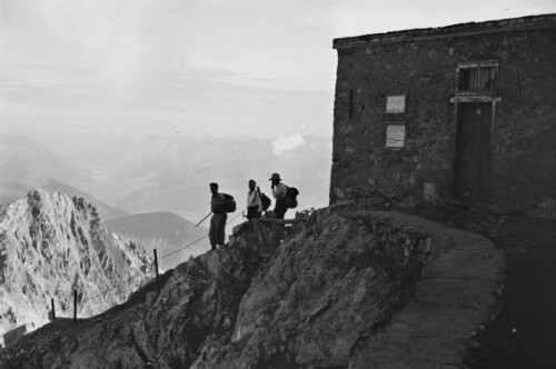 Abmarsch von der Payerhütte