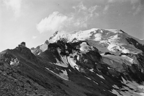 Ortler mit der Payerhütte