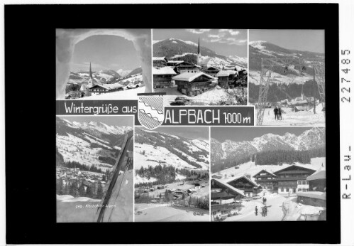 Wintergrüsse aus Alpbach 1000 m