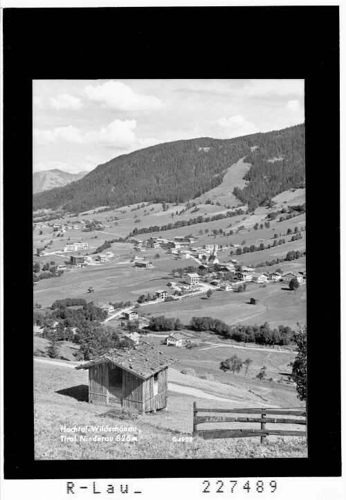 Hochtal Wildschönau / Tirol / Niederau 826 m