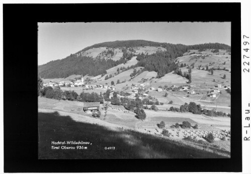 Hochtal Wildschönau / Tirol / Oberau 936 m