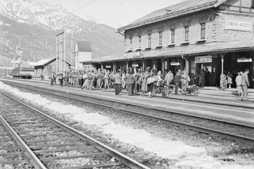 St. Anton am Arlberg am Bahnhof