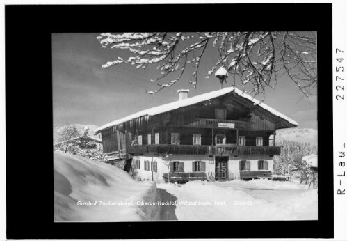 Gasthof Zauberwinkel / Oberau - Hochtal Wildschönau / Tirol