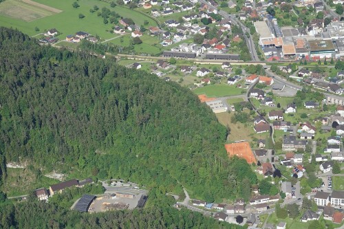 [Rankweil - Walgaustraße, Tennisplatz, Biomassewerk]