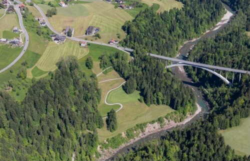 [Lingenau, Lingenauer Hochbrücke, Alberschwende - Müselbach, Bregenzerach]