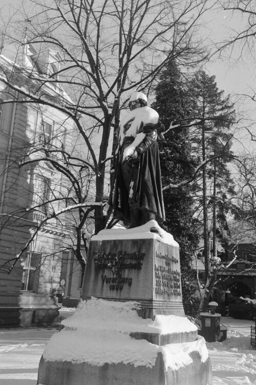 Dr. Anton-Schneider-Denkmal in Bregenz